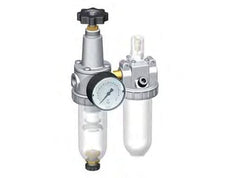 FRL 2-Part G1/4'' 600 l/min 0.5-16.0bar/7-232psi Semi-Auto Metal Standard 1