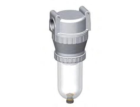 Filter 40microns G1'' 12500 l/min Semi-Auto Polycarbonate Standard 5