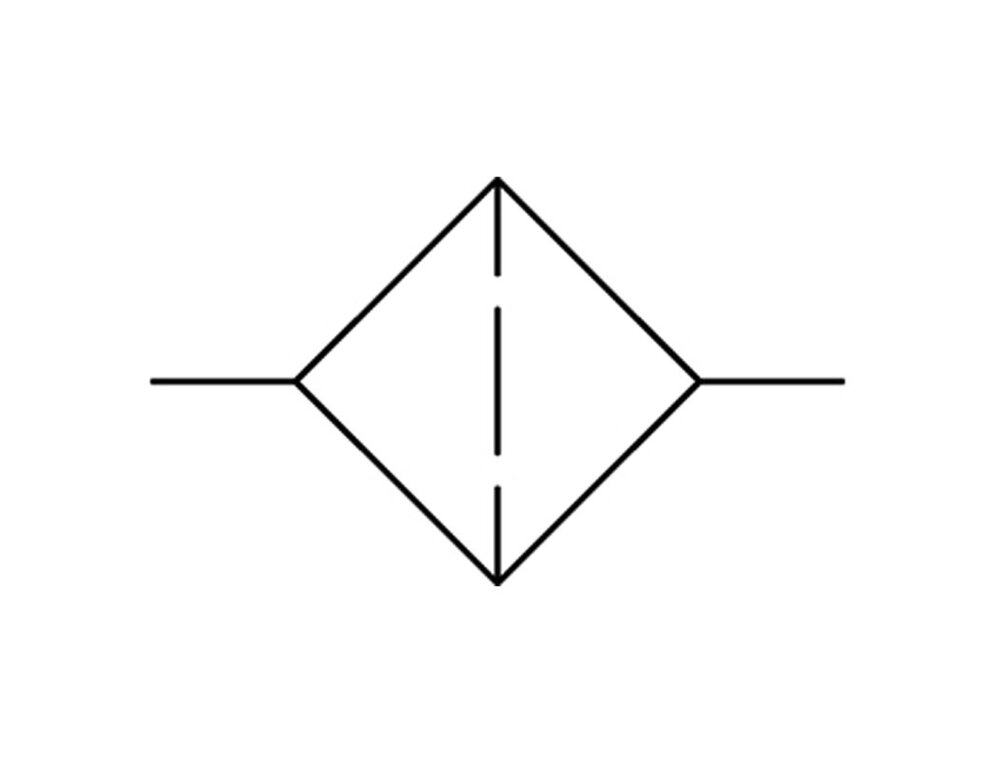 Actief koolstoffilter G1/4'' 470l/min zonder afvoer Metaal Futura 0