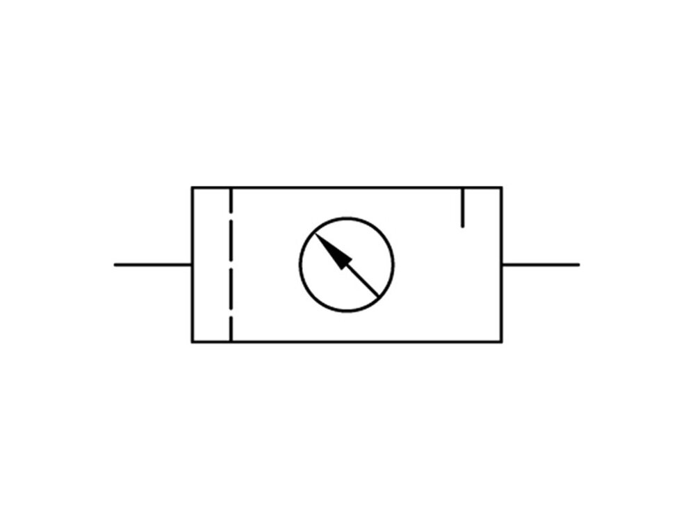 FRL 2-Delig G1/8'' 350l/min 0.5-6.0bar/7-87psi Semi-Auto Metalen Standaard 0