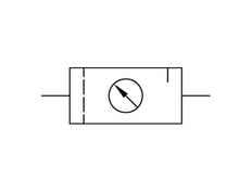 FRL 2-Part G1/4'' 1200 l/min 0.5-10.0bar/7-145psi Semi-Auto Polycarbonate Multifix 1