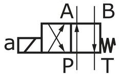 4/2 Weg NG6 (D03) 24V DC Hydraulisch Magneetventiel - Argo Hytos RPE3-062R11
