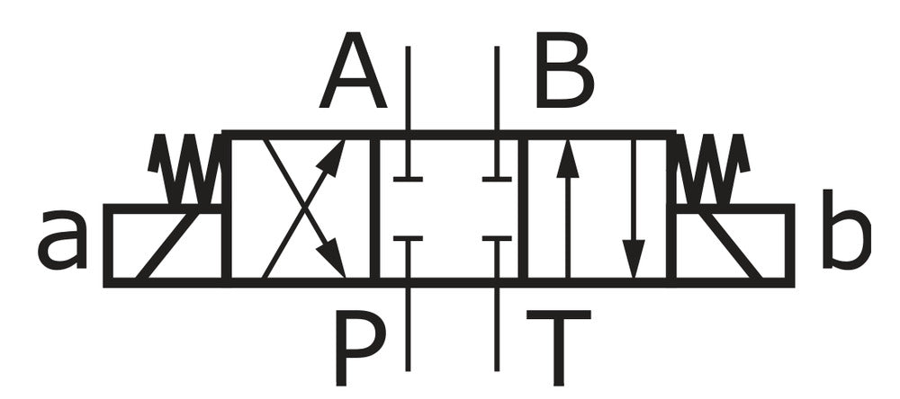 4/3 Weg NG6 (D03) 24V DC Hydraulisch Magneetventiel - Argo Hytos RPE3-063Z11