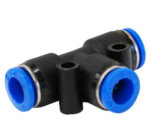 8mm T-Stuk Insteekkoppeling