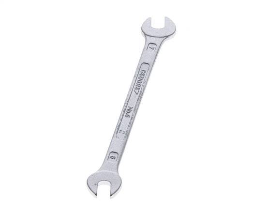 6x7mm Gedore Double Open End Wrench
