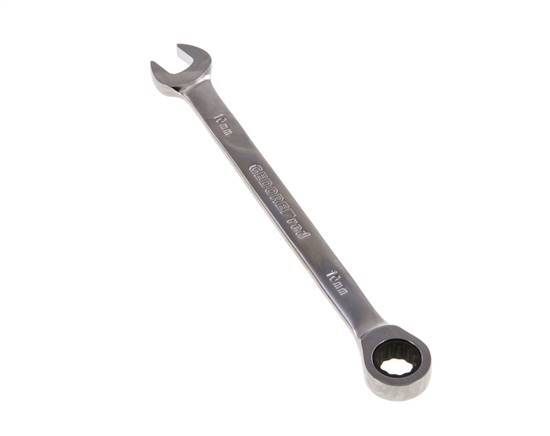 10mm Gedore Red Open End Wrench With Ratchet End