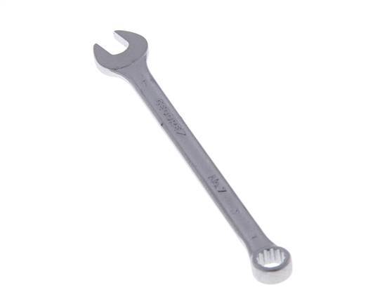 7mm Gedore Open End Wrench With 15 Degrees Angled Box End