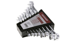 8 - 19mm Gedore Red 8-Delige Set Steeksleutels Met 15 Graden Gebogen Steekring