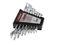 8 - 19mm Gedore Red 8-Delige Set Steeksleutels Met 15 Graden Gebogen Steekring
