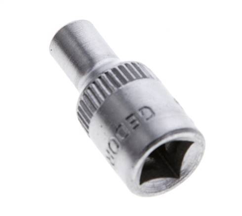 1/4" Gedore Dopsleutel voor 4mm Buitenzeskantbouten