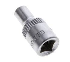 1/4" Gedore Dopsleutel voor 4mm Buitenzeskantbouten