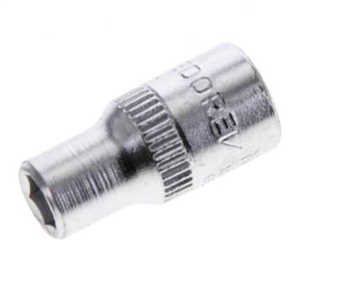 1/4" Gedore Dopsleutel voor 5.5mm Buitenzeskantbouten