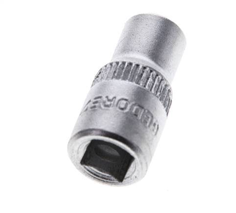 1/4" Gedore Dopsleutel voor 6mm Buitenzeskantbouten