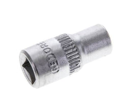 1/4" Gedore Dopsleutel voor 6mm Buitenzeskantbouten