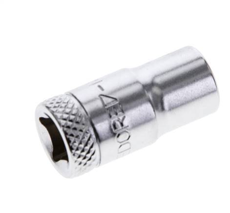 1/4" Gedore Dopsleutel voor 7mm Buitenzeskantbouten