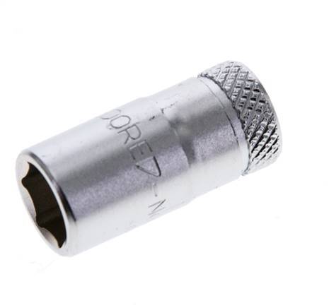 1/4" Gedore Dopsleutel voor 8mm Buitenzeskantbouten