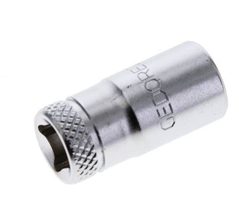 1/4" Gedore Dopsleutel voor 8mm Buitenzeskantbouten
