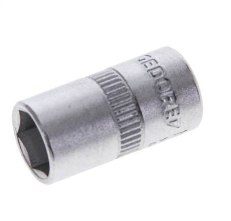 1/4" Gedore Dopsleutel voor 9mm Buitenzeskantbouten