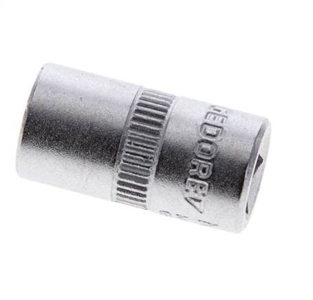 1/4" Gedore Dopsleutel voor 9mm Buitenzeskantbouten
