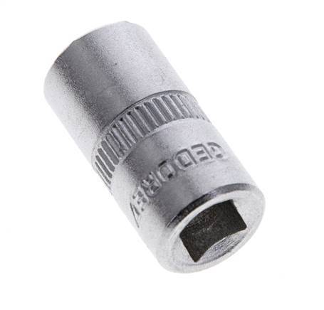 1/4" Gedore Dopsleutel voor 9mm Buitenzeskantbouten
