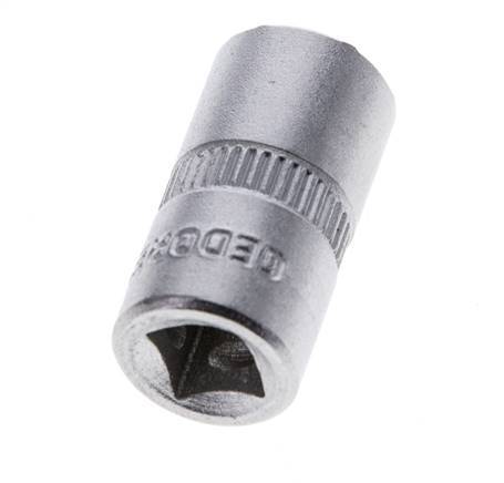1/4" Gedore Dopsleutel voor 9mm Buitenzeskantbouten