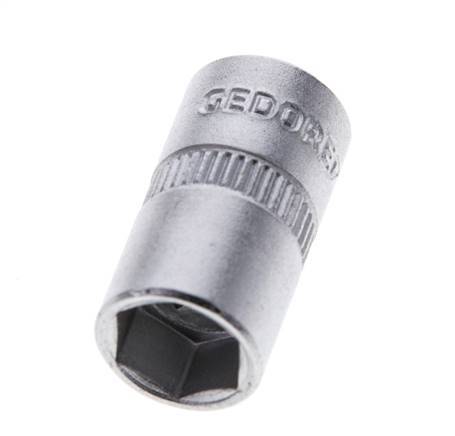 1/4" Gedore Dopsleutel voor 9mm Buitenzeskantbouten