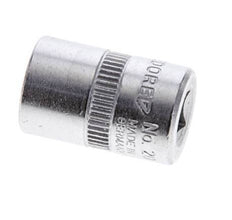 1/4" Gedore Dopsleutel voor 11mm Buitenzeskantbouten