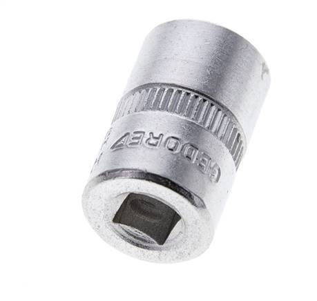 1/4" Gedore Dopsleutel voor 11mm Buitenzeskantbouten