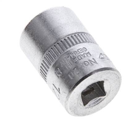 1/4" Gedore Dopsleutel voor 12mm Buitenzeskantbouten