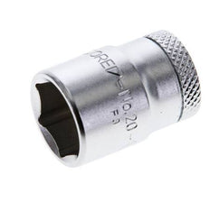 1/4" Gedore Dopsleutel voor 13mm Buitenzeskantbouten