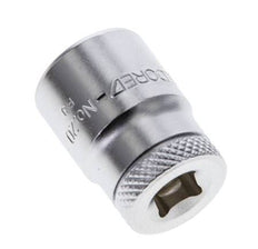 1/4" Gedore Dopsleutel voor 13mm Buitenzeskantbouten