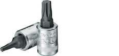 1/4" Gedore Red Socket Insert for TX30 Internal Torx Screws [2 Pieces]