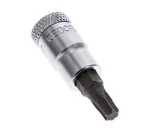 1/4" Gedore Dopsleutel voor TX27 Torx-Bouten