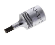 1/4" Gedore 28mm Dopsleutel- Schroevendraaier voor 3mm Binnenzeskant-Schroeven