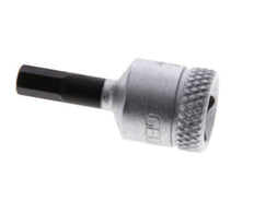 1/4" Gedore 28mm Dopsleutel- Schroevendraaier voor 4mm Binnenzeskant-Schroeven