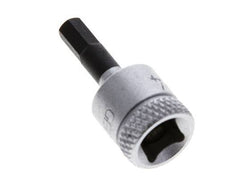 1/4" Gedore 28mm Dopsleutel- Schroevendraaier voor 4mm Binnenzeskant-Schroeven