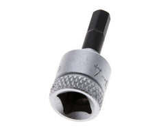 1/4" Gedore 28mm Dopsleutel- Schroevendraaier voor 4mm Binnenzeskant-Schroeven
