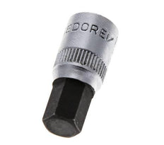 1/4" Gedore 28mm Dopsleutel- Schroevendraaier voor 8mm Binnenzeskant-Schroeven