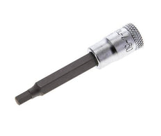 1/4" Gedore 60mm Dopsleutel- Schroevendraaier voor 4mm Binnenzeskant-Schroeven