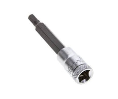 1/4" Gedore 60mm Dopsleutel- Schroevendraaier voor 4mm Binnenzeskant-Schroeven