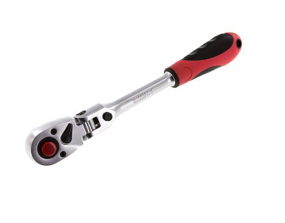 1/2" Gedore Rood 180 Graden Draaibare Kop En Schakelpal