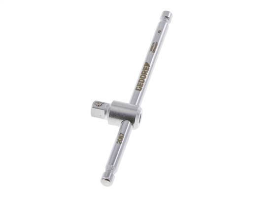 1/4" (6,3 mm) Gedore Dwarsgreep Met Kogelvergrendeling