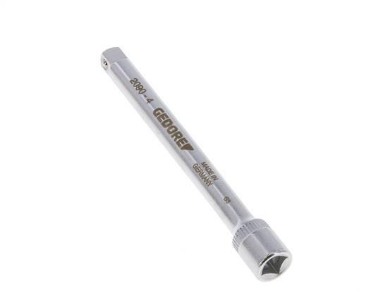 1/4" (6.3 mm) Gedore 100mm Verlengstuk Met Kogelvergrendeling