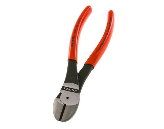Knipex Krachtzijkniptang 180mm Kunststof Handgrepen