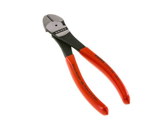 Knipex Krachtzijkniptang 180mm Kunststof Handgrepen