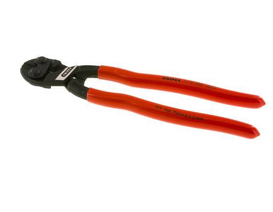 Knipex-Boutensnijtang 250mm Met Kunststof Handgreep En Uitsparing