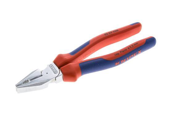 Knipex Krachtcombinatietang 200mm 2-Componenten Handgreep