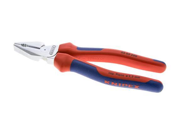 Knipex Krachtcombinatietang 200mm 2-Componenten Handgreep