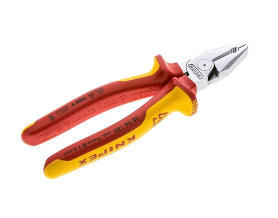Knipex Krachtcombinatietang 180mm VDE-Getest Tot 1000V