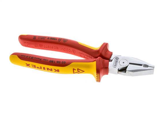 Knipex Krachtcombinatietang 180mm VDE-Getest Tot 1000V